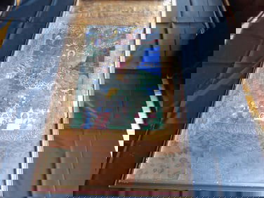 Antique Hand Painted Bhutan or Tibetan Thangka 18th Century