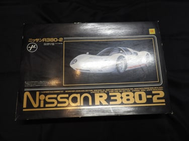 vintage plastic model kit for Nissan R380_2