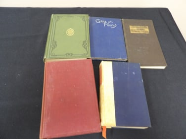 Lot of 5 antique books 2nd lot