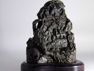 Chinese or Japanese Bronze Scholar Object