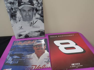 Lot of 3 unopened Nascar calendar and picture