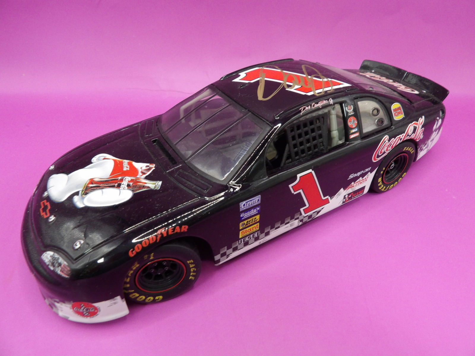 #1 Coca-Cola Polar Bear Chevrolet Monte Carlo: 8 inches length.