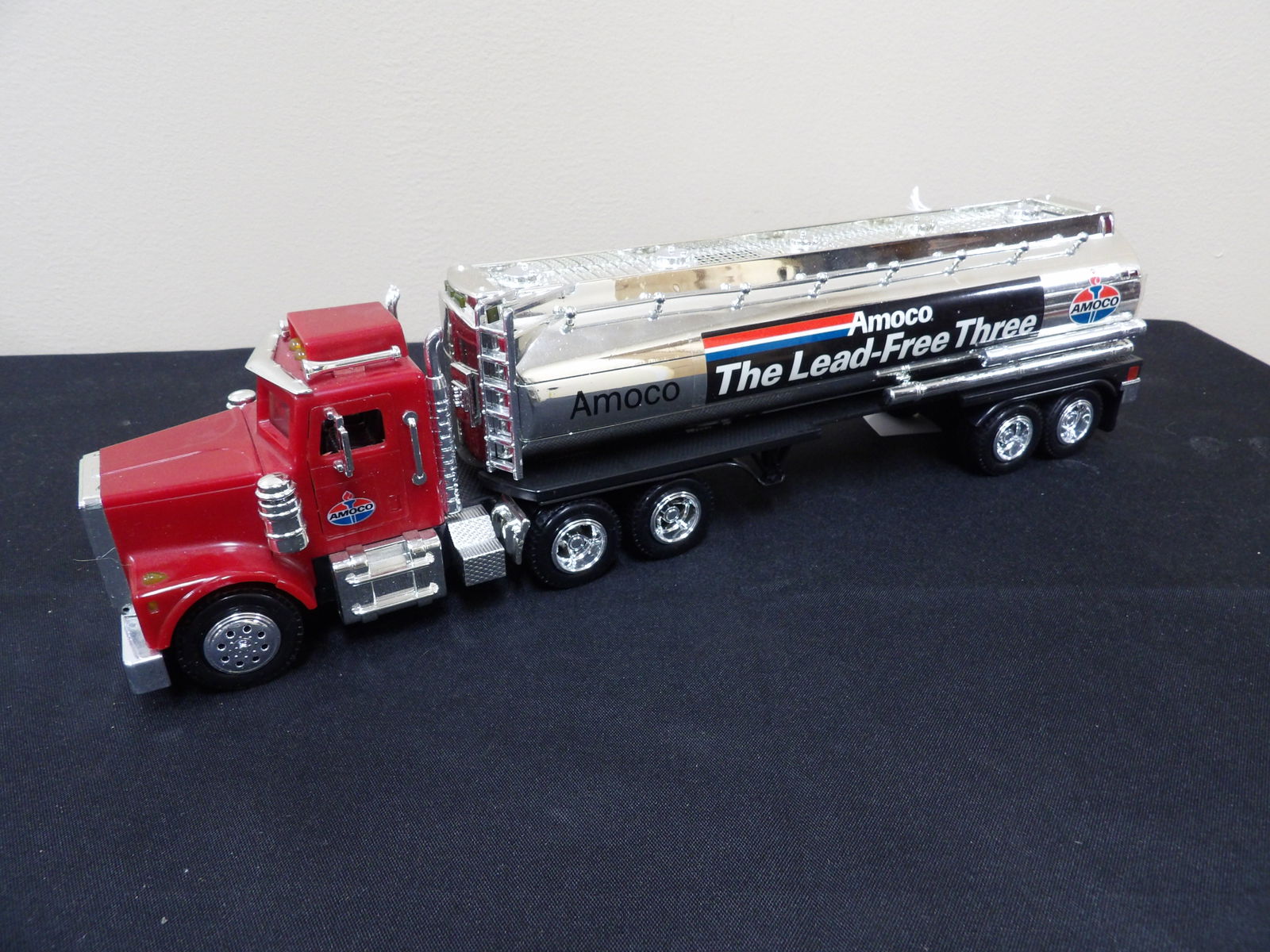 limited edition Amoco toy tanker long truck from "The Lead-Free Three" series (1 of 5)