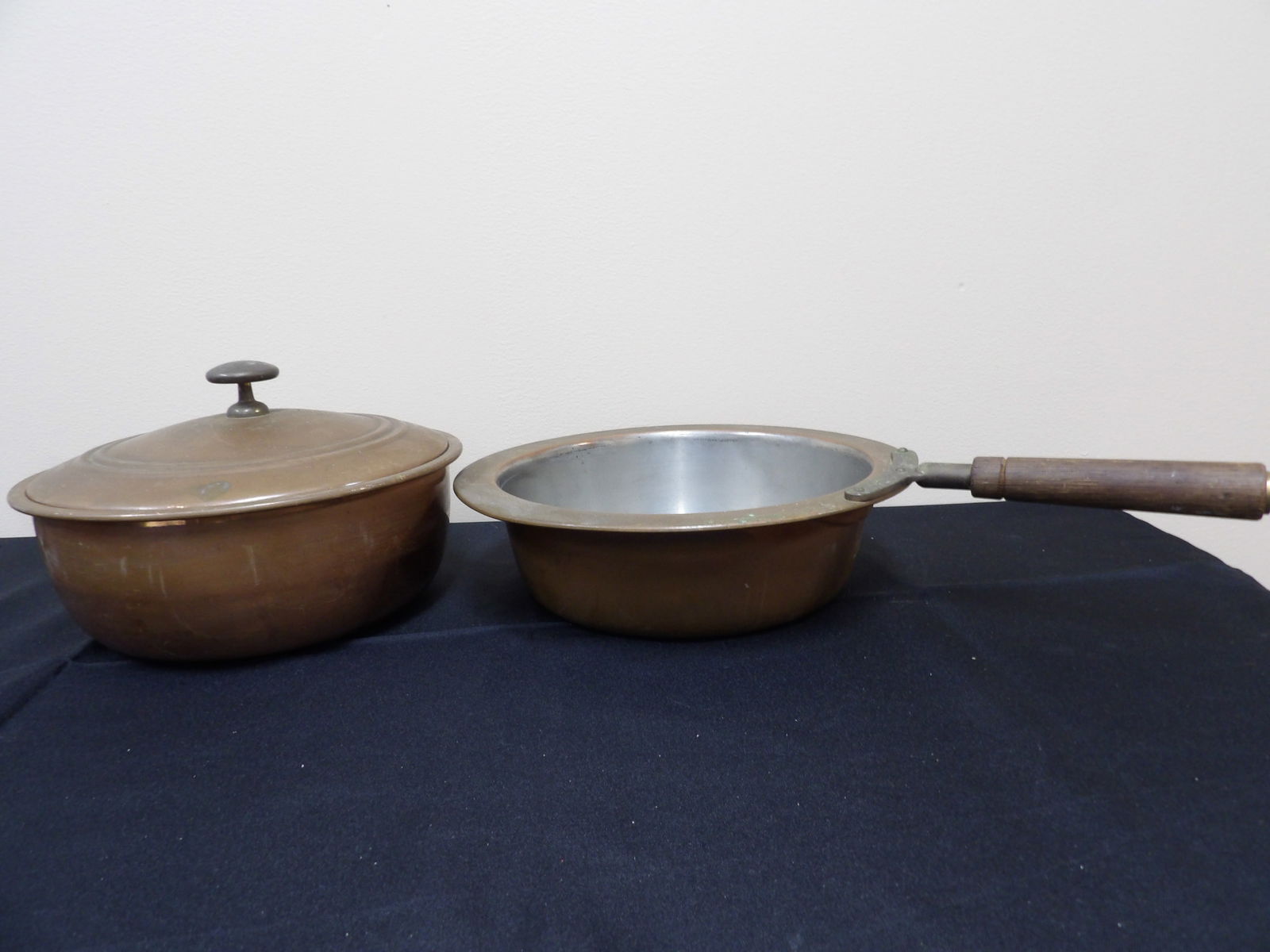 Lot of 2 Tiel Holland Daalderop Brass/Copper Cookware (1 of 6)