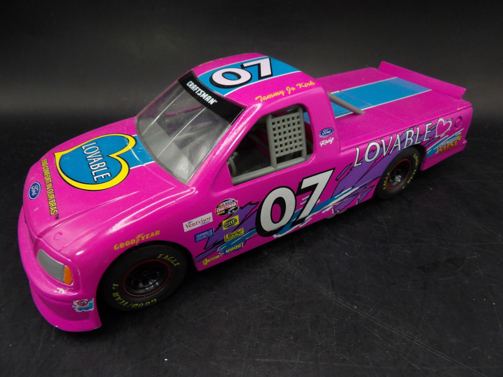 Ford F-150 #7 Lovable Nascar race car (1 of 6)