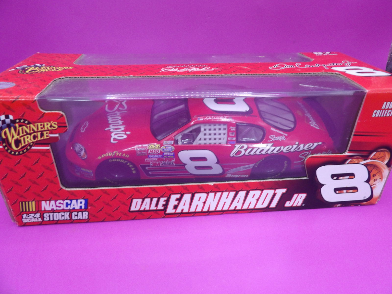 1:24 Winner's Circle #8 Budweiser Chevrolet Monte Carlo SS: 10.8 inches length box.