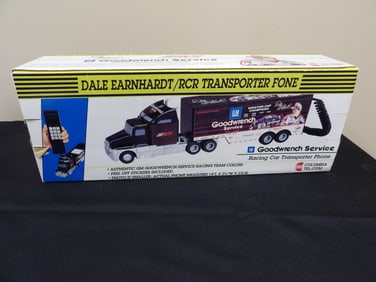 Dale Earnhardt Goodwrench racing car transport phone in original packaging