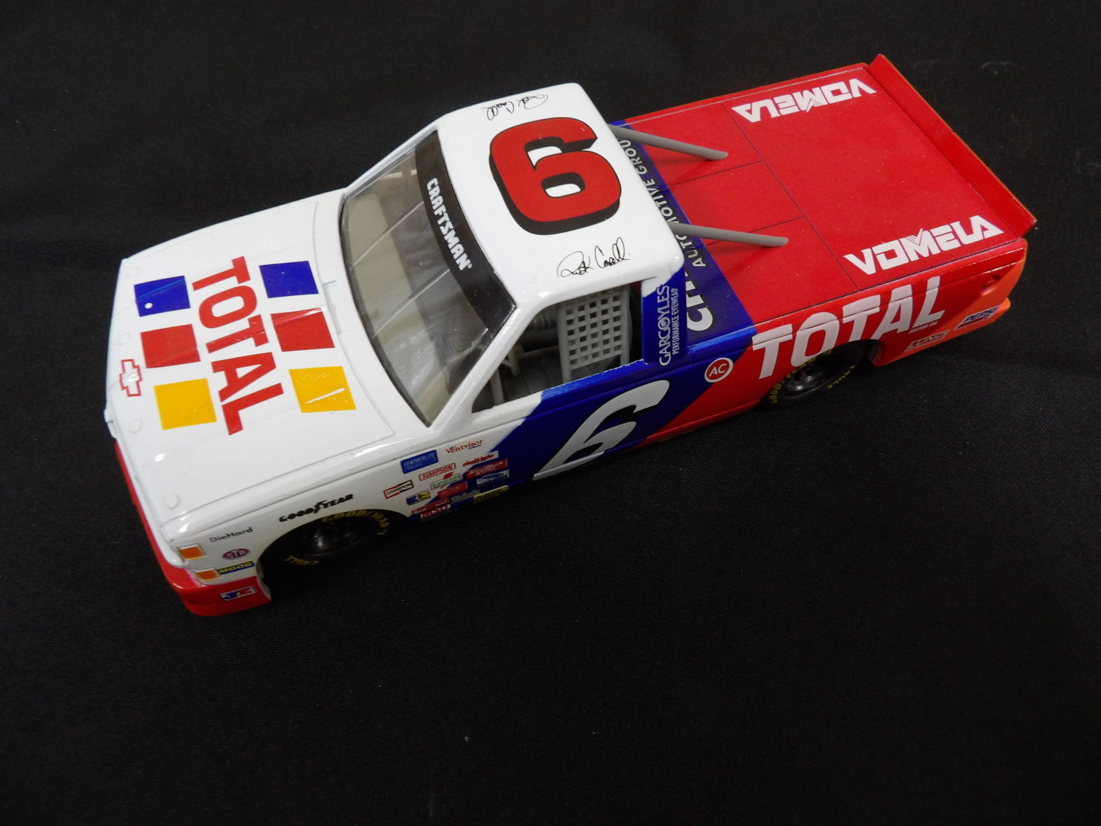 Racing Champions Rick Carelli #6 Total diecast truck: 8.4 inches length.