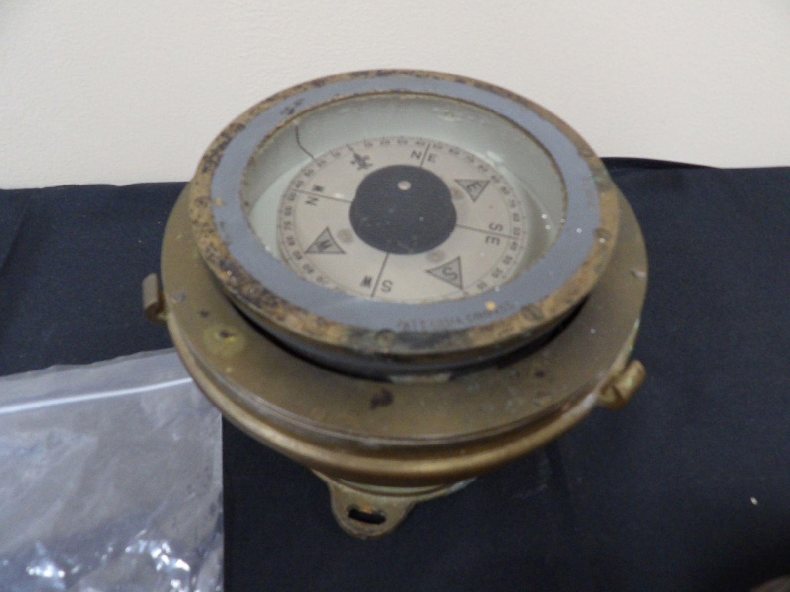Rare Binnacle ship lantern compass - 4