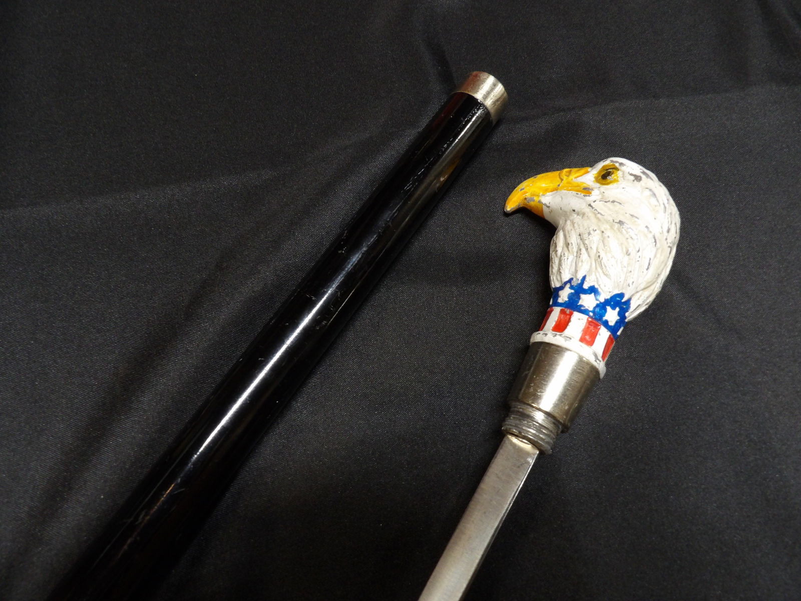 American Eagle head cane sword - 3