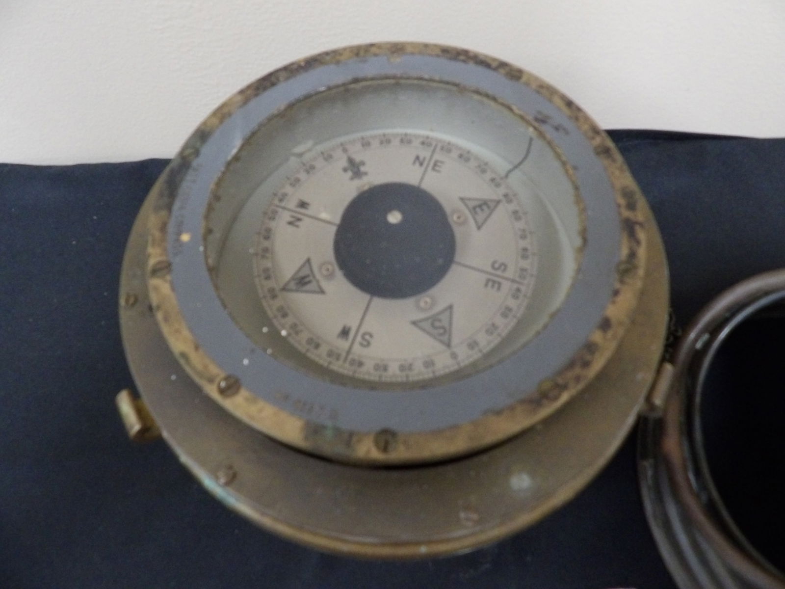 Rare Binnacle ship lantern compass - 2