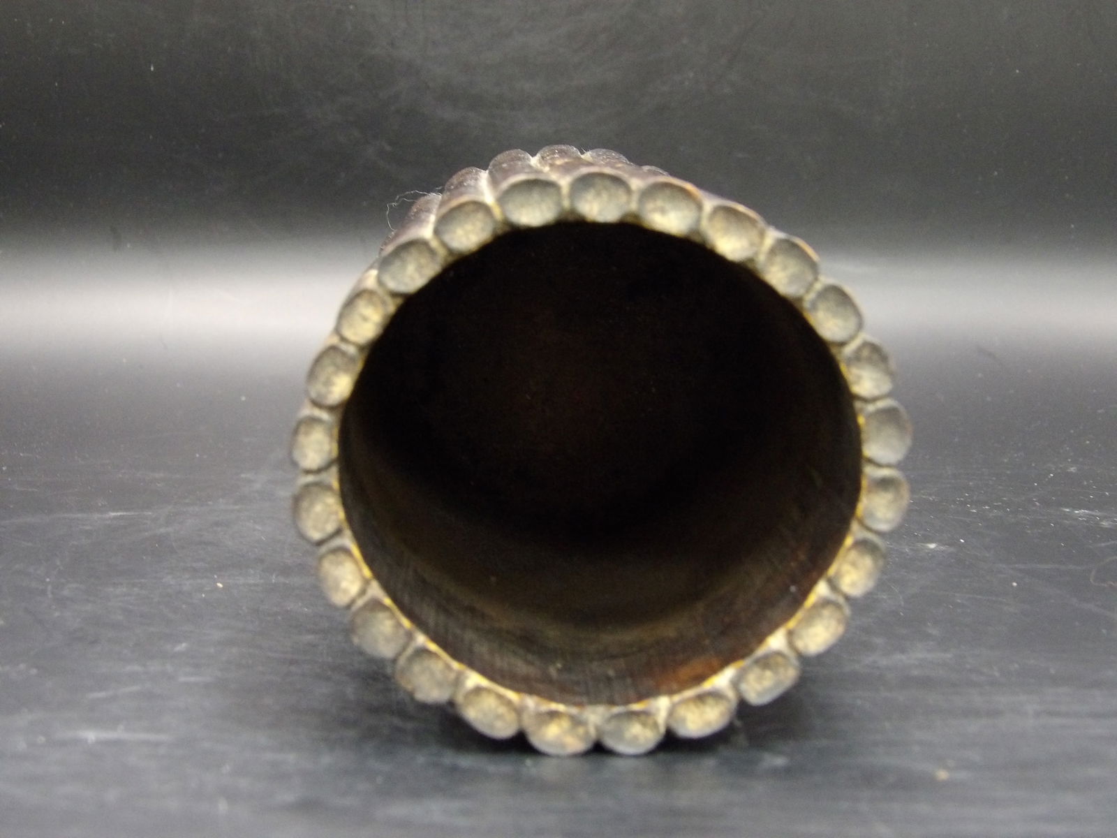 Old Bamboo Brush Holder - 3