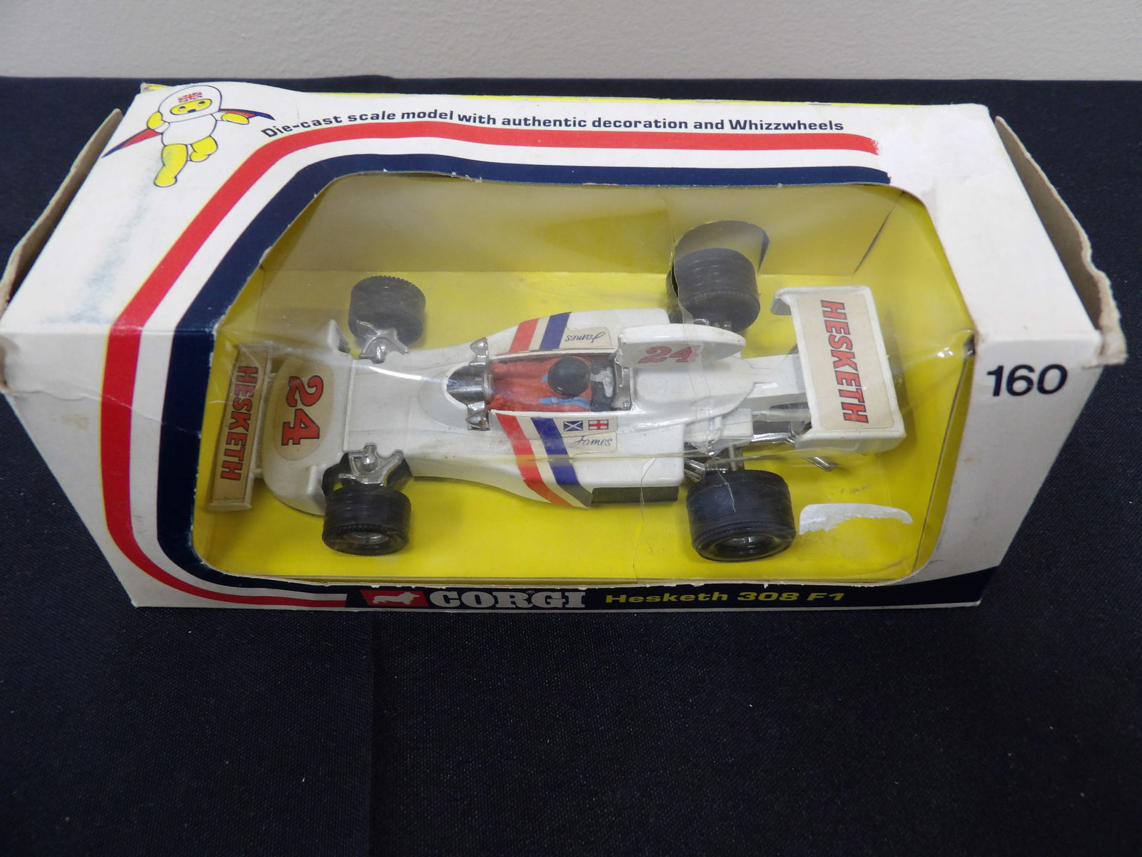 Corgi Hesketh 308 formula 1 racing car made in Gt Britain in original box (1 of 6)