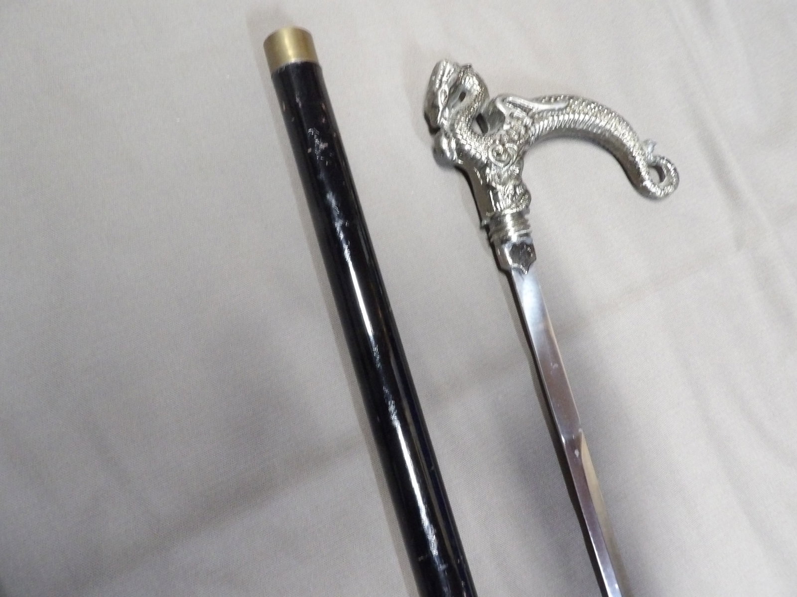 dragon-head cane sword - 5