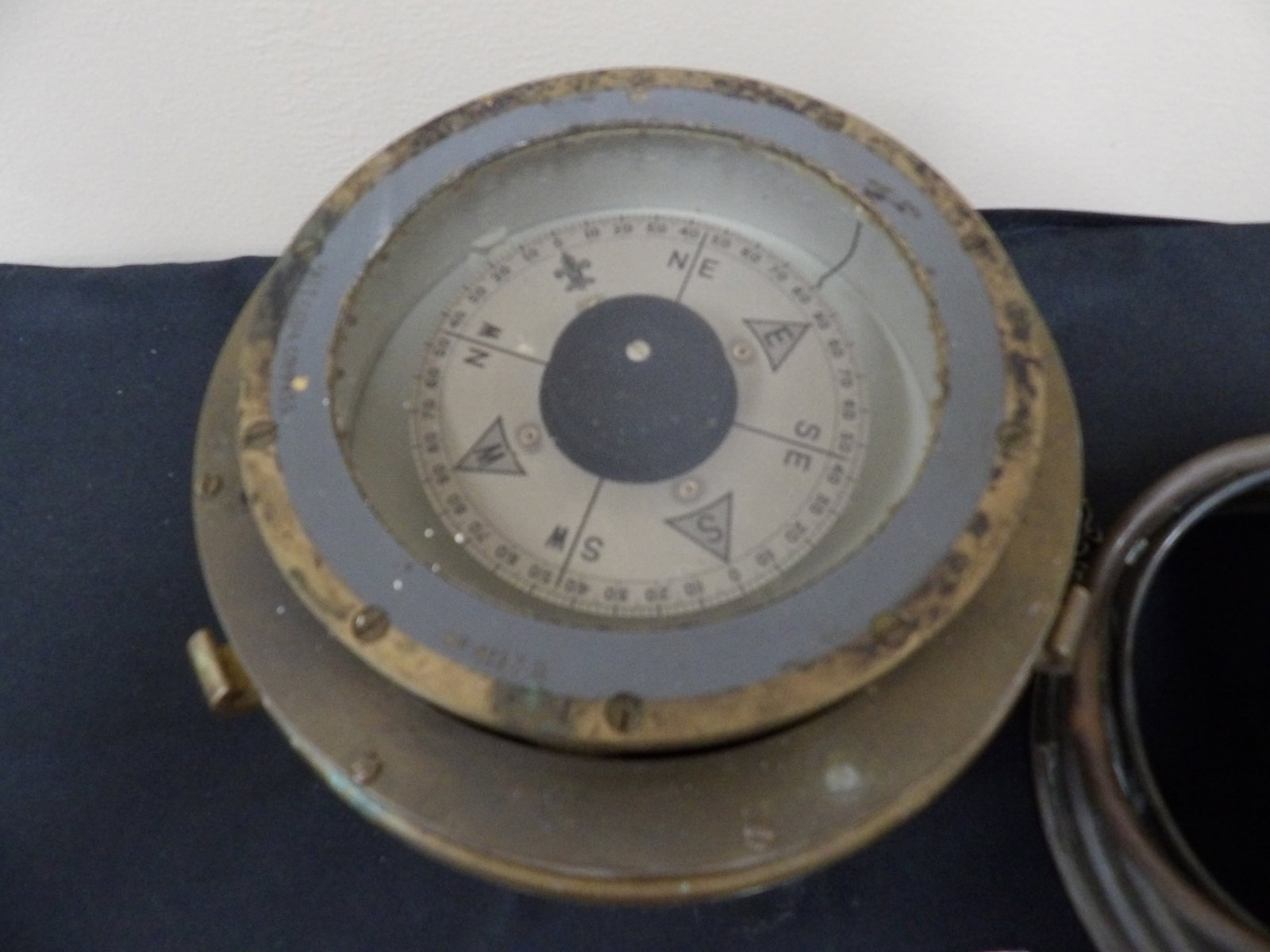 Rare Binnacle ship lantern compass - 2