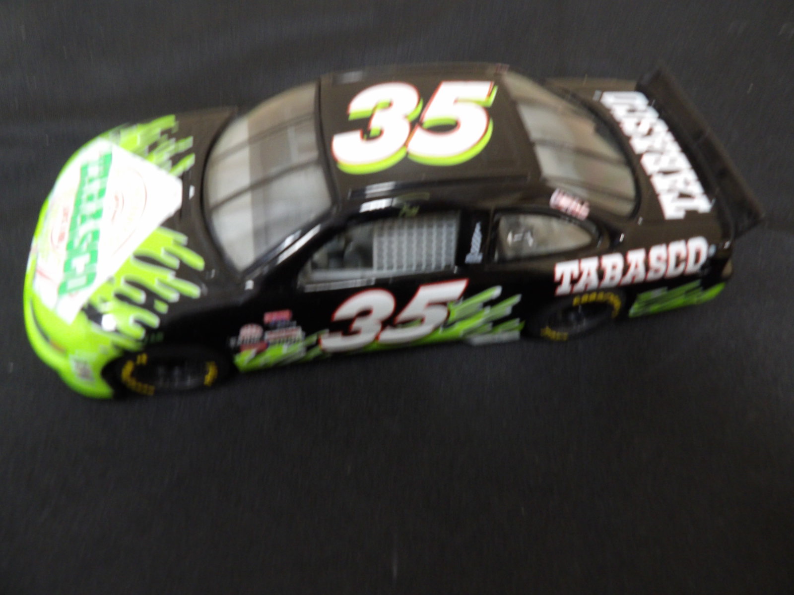 Racing Champions 1:24 diecast model of Todd Bodine's #35 Tabasco car: 7.8 inches length.