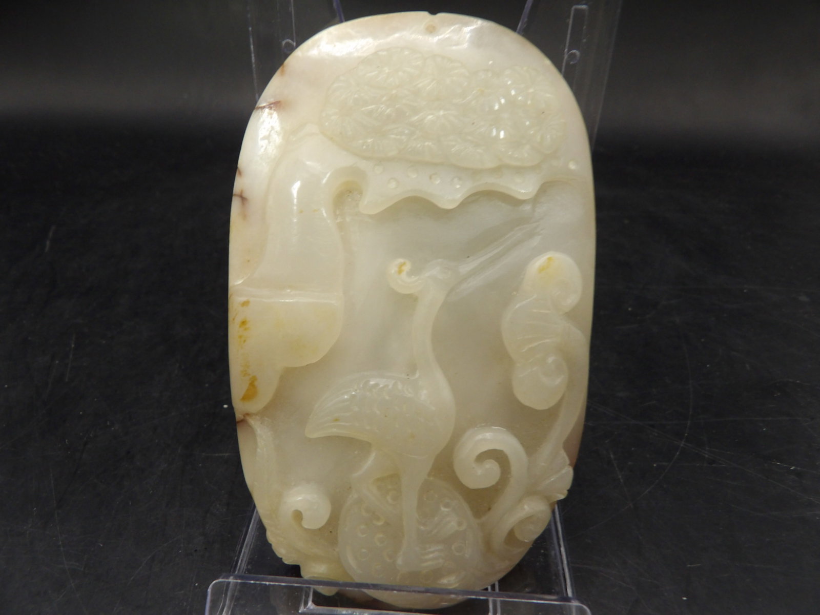 Chinese jade boulder carving: 3.8 inches height. 178 grams. We will inhouse ship items to you very affordable and efficient. Select self-arrange shipping.