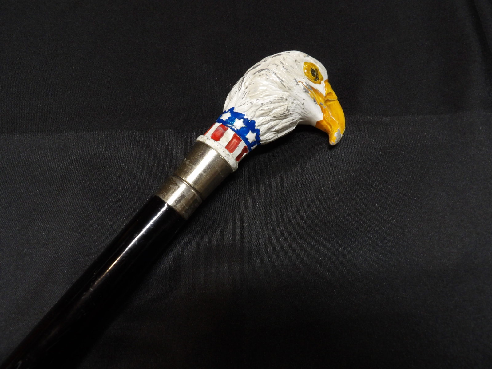 American Eagle head cane sword: 34.5 inches length. We will inhouse ship items to you very affordable and efficient. Select self-arrange shipping.