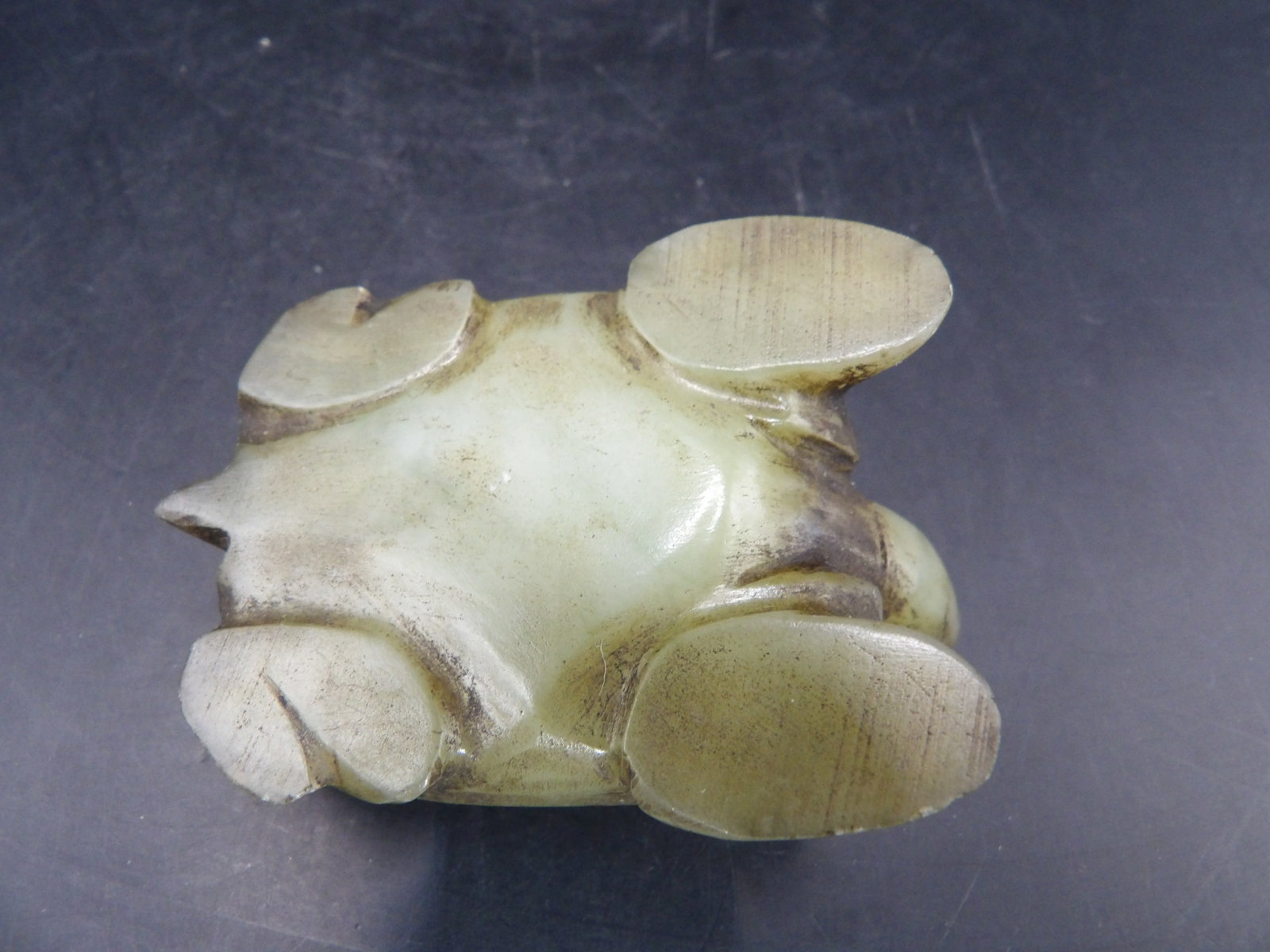 Chinese jade turtle carving statue - 3