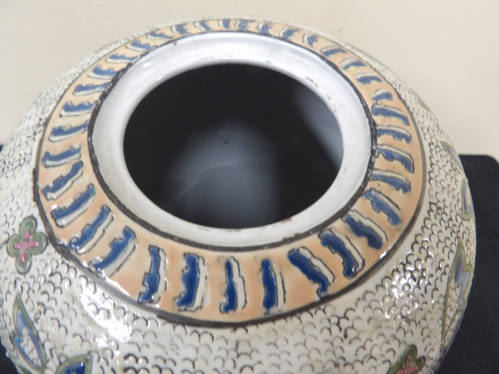 Chinese export porcelain ginger jar - 3