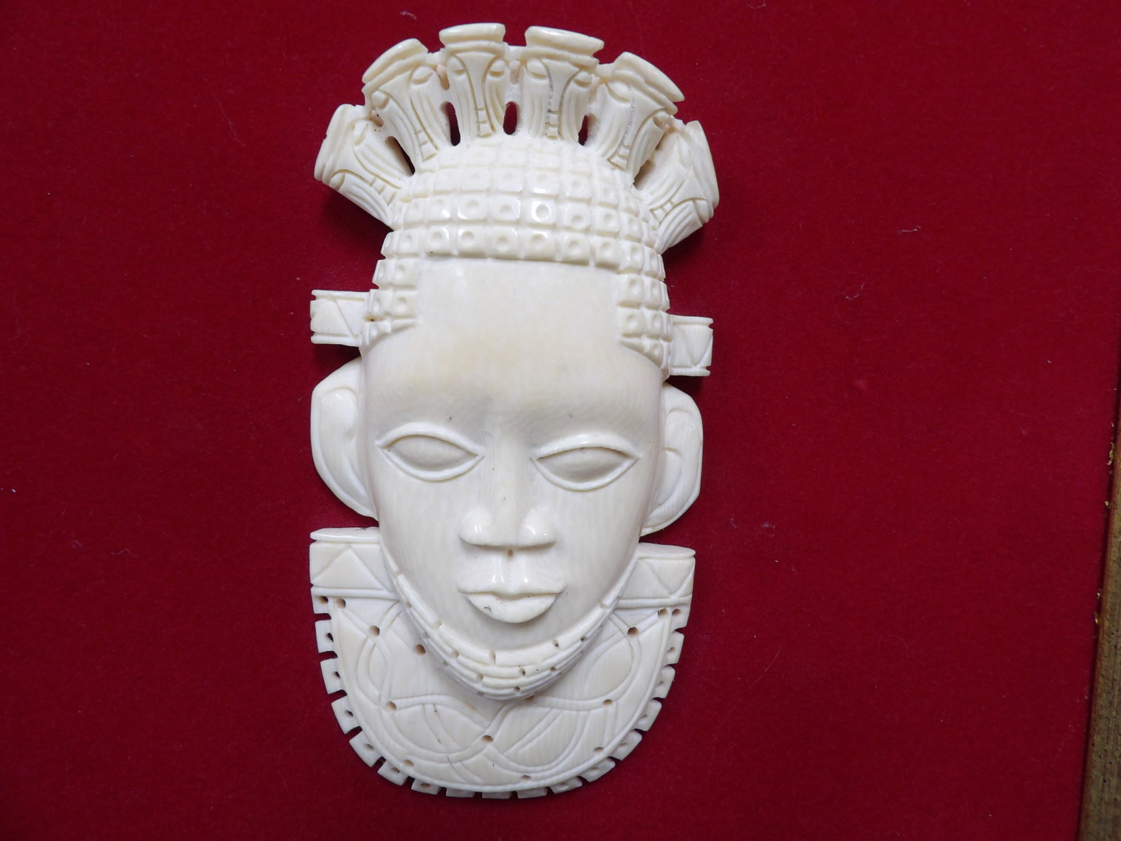 framed antique fine carving - 2