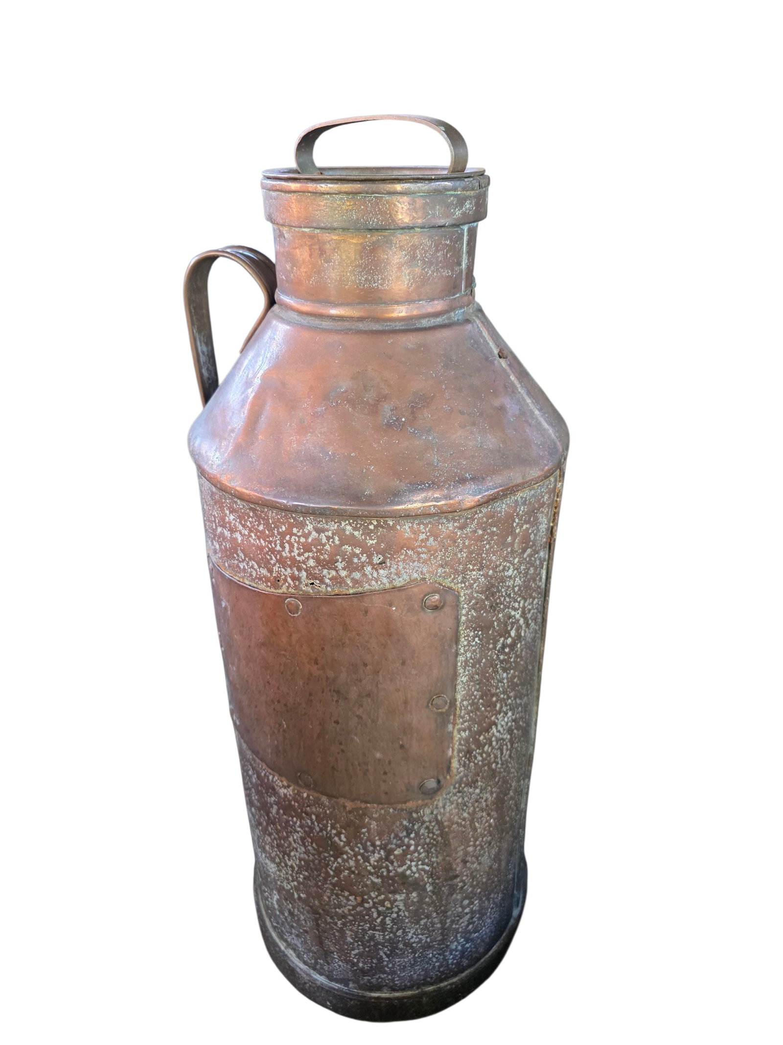 antique or vintage copper milk jar 24 inches height (1 of 5)