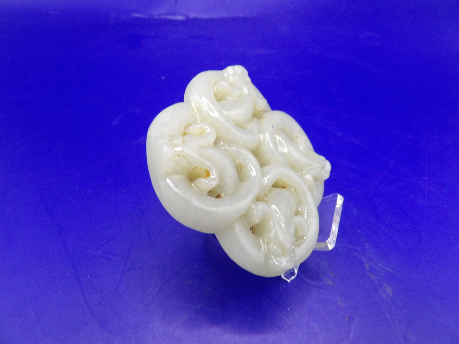 Chinese jade Chilong carving - 2