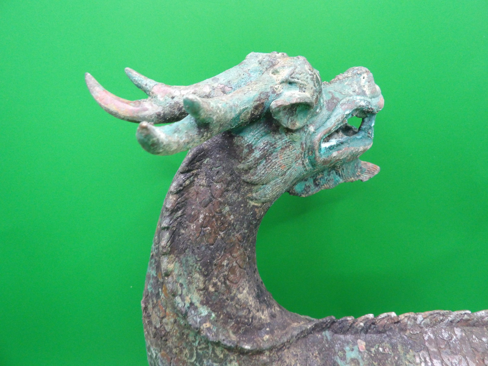 Chinese large bronze beast statue - 5