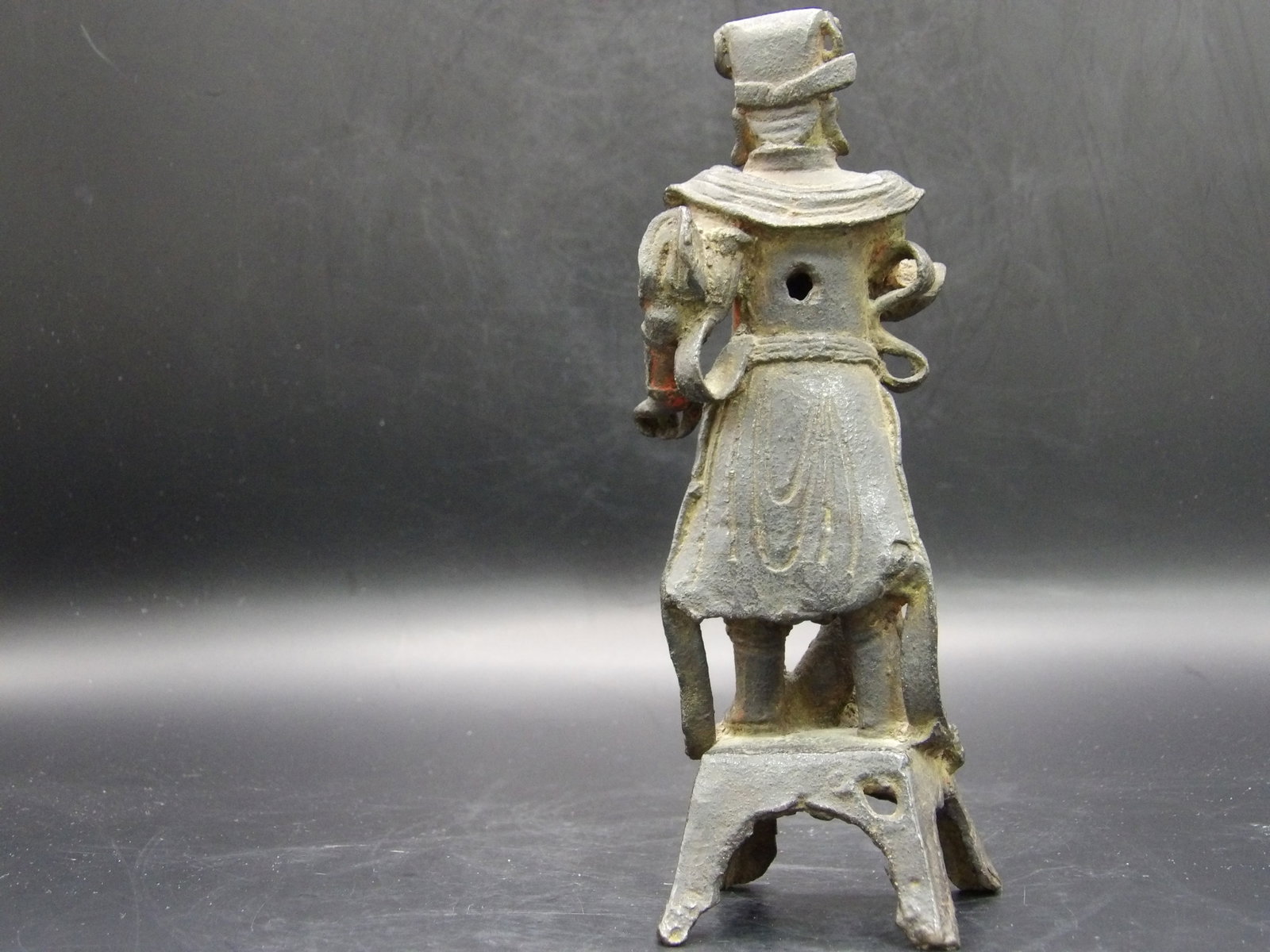Ming Dynasty Chinese Bronze Warrior Statue - 3