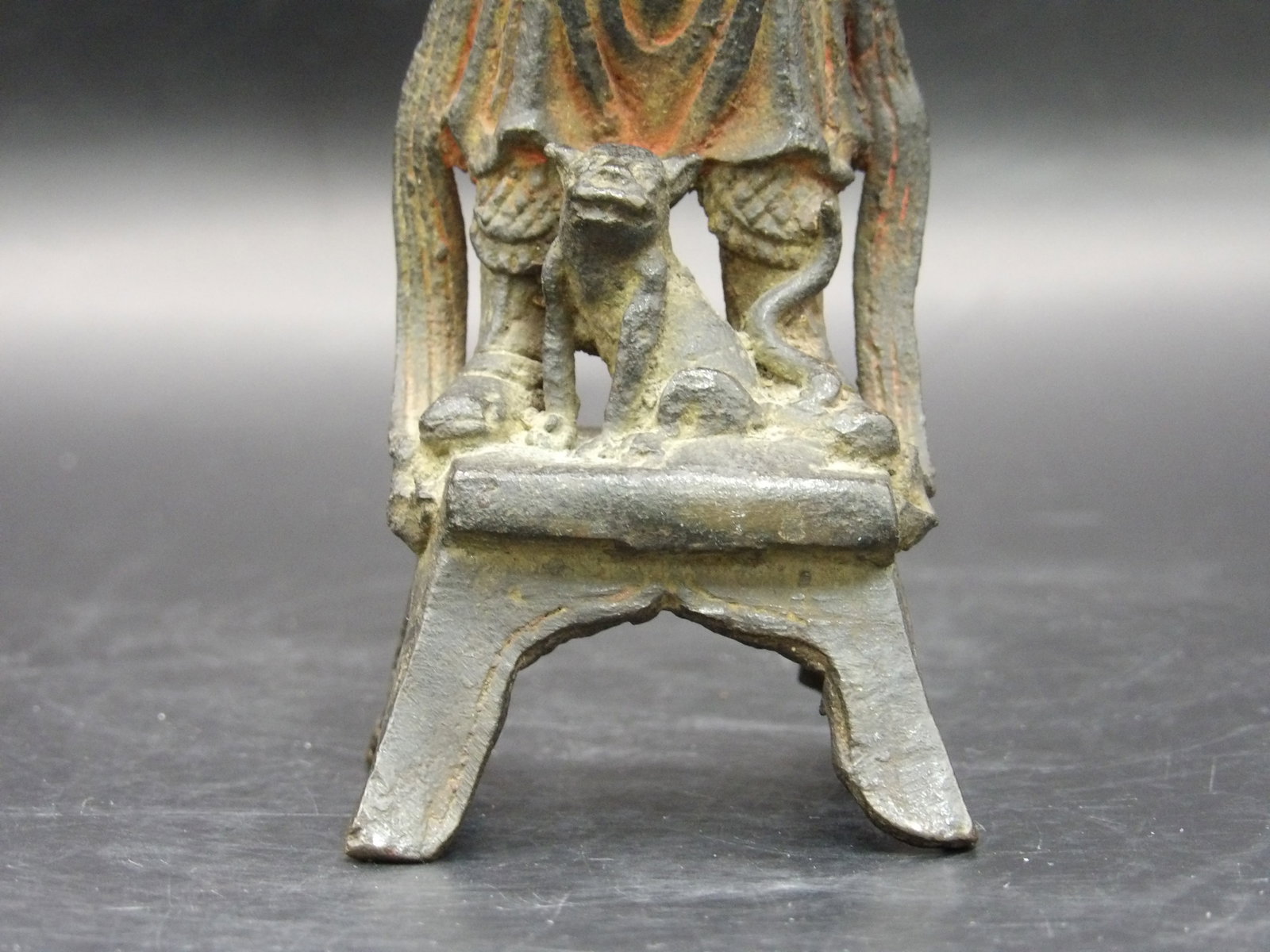 Ming Dynasty Chinese Bronze Warrior Statue - 6