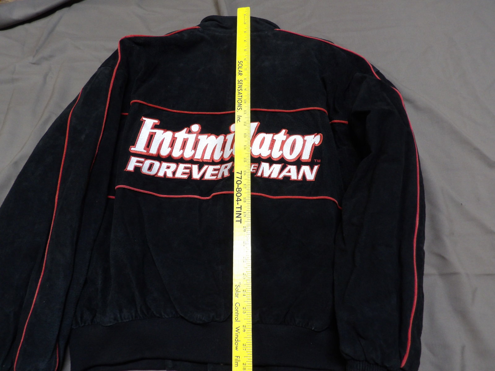 Chase Authentics Dale Earnhardt leather jacket size large - 7