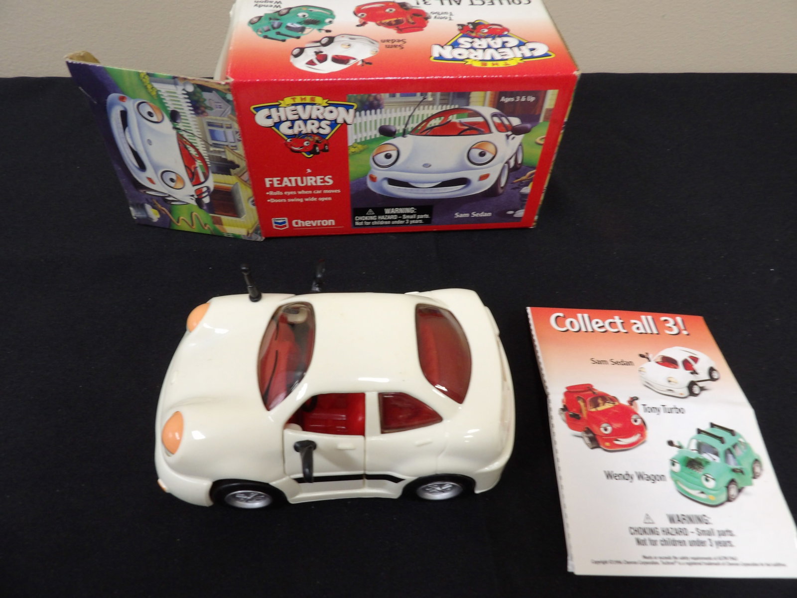 The Chevron Cars Sam Sedan no. 1: 5.5 inches length. We will inhouse ship items to you very affordable and efficient. Select self-arrange shipping.