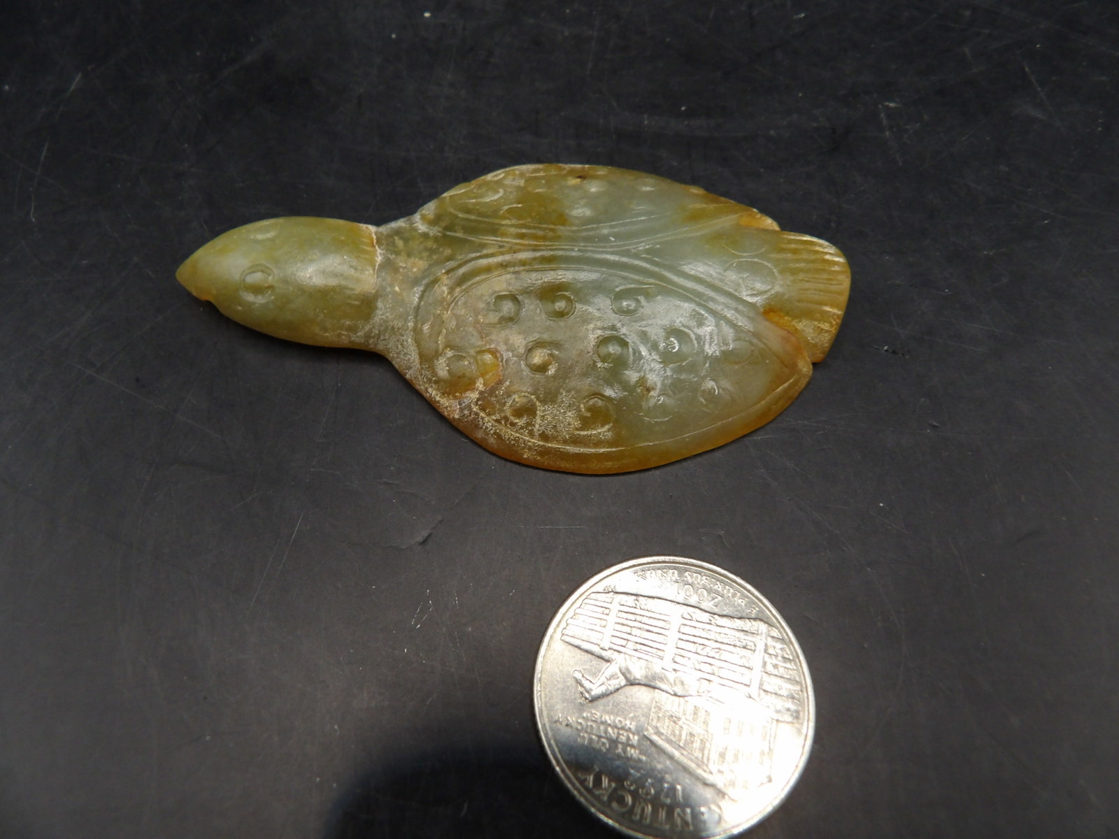 Chinese jade carving bird - 3