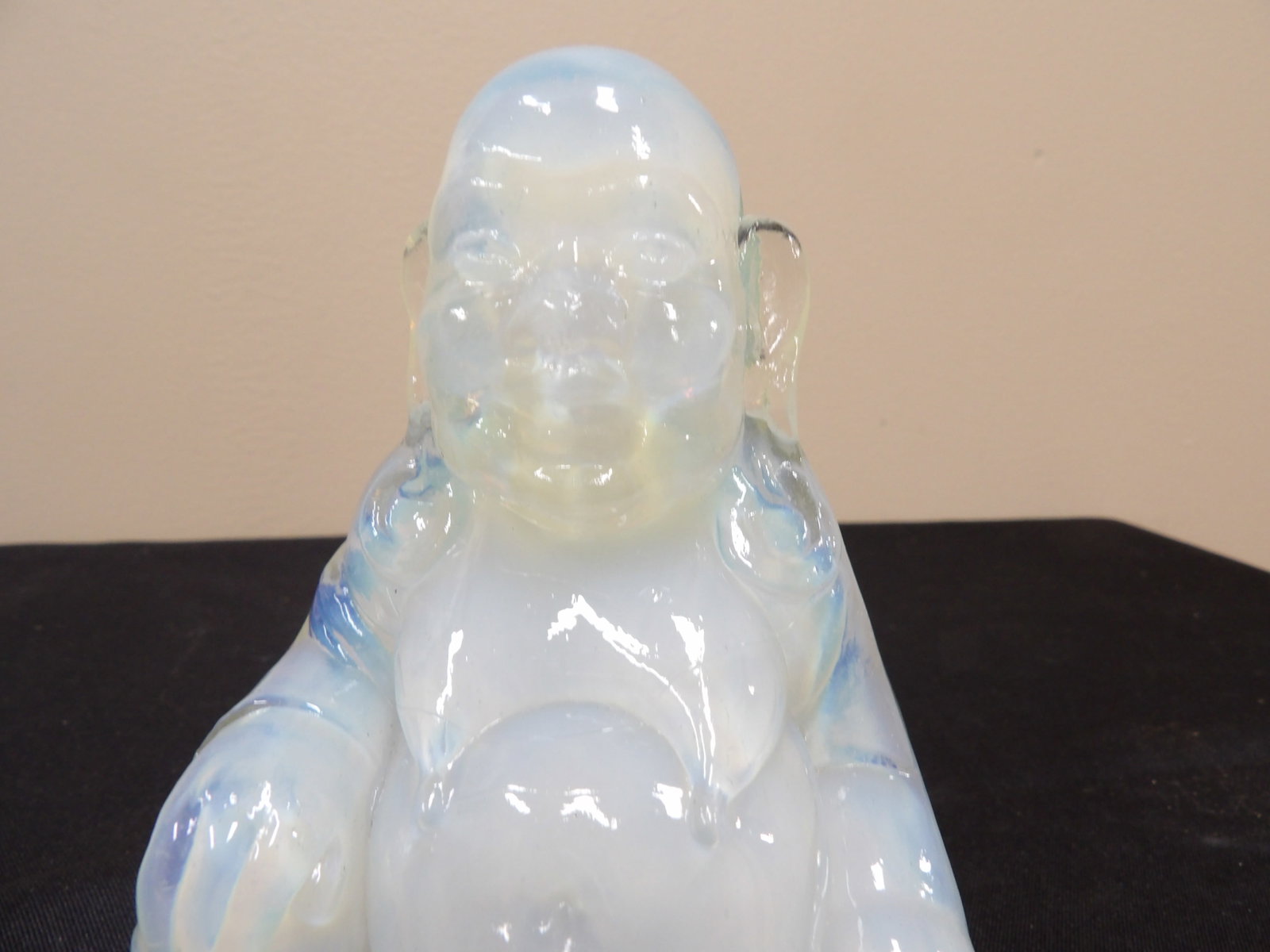 Chinese opalite laughing buddha statue - 2