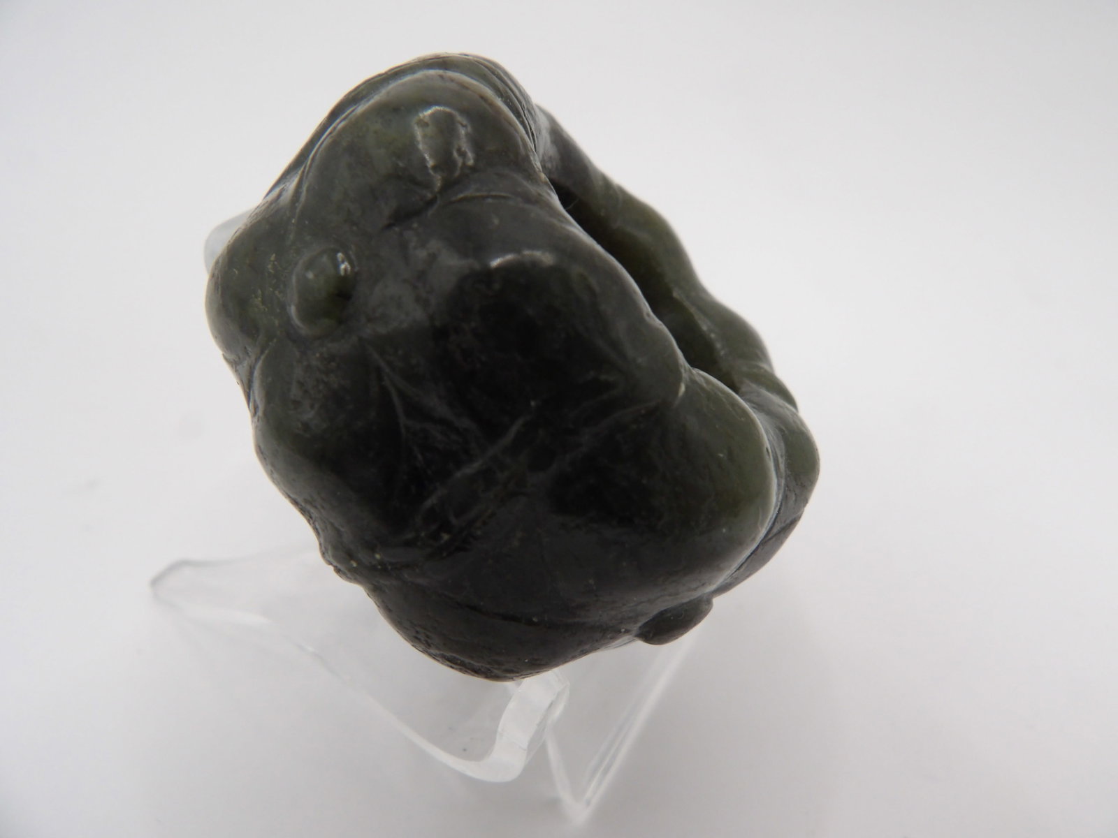 Chinese jade carved thumb ring - 3