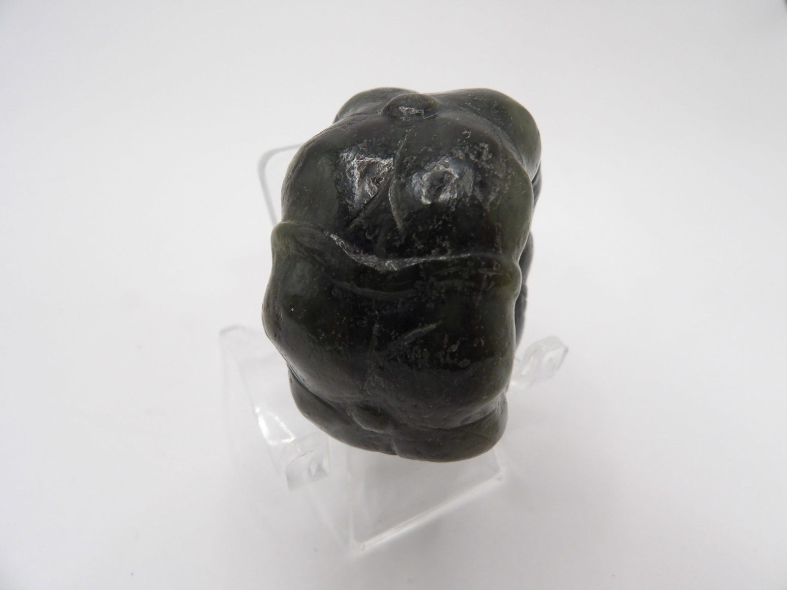 Chinese jade carved thumb ring - 5