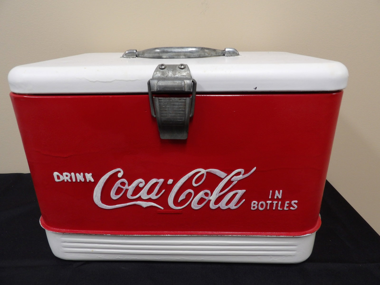 vintage Coca-Cola ice cooler fine condition: 16 inches length.