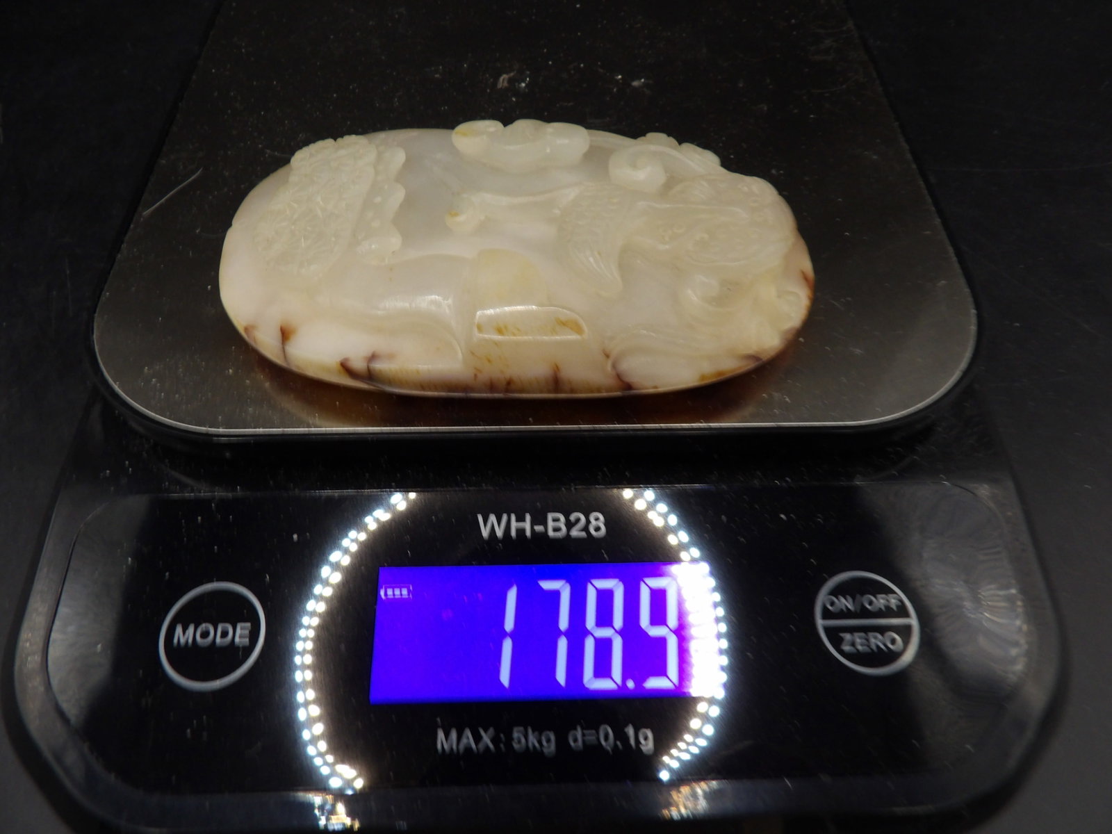 Chinese jade boulder carving - 3