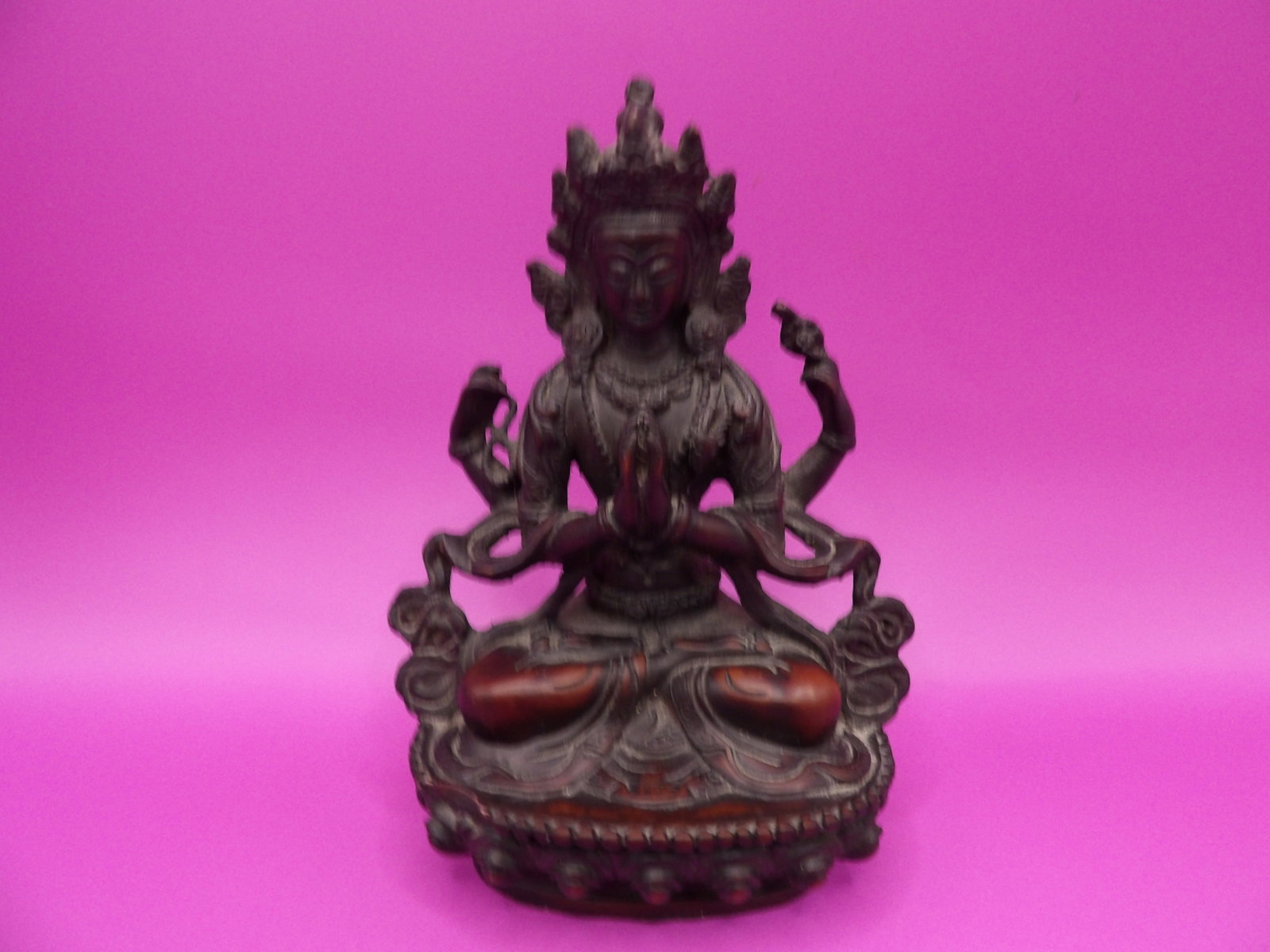 Asian Buddha statue: Approx. 6 inches height. We will inhouse ship items to you very affordable and efficient. Select self-arrange shipping.