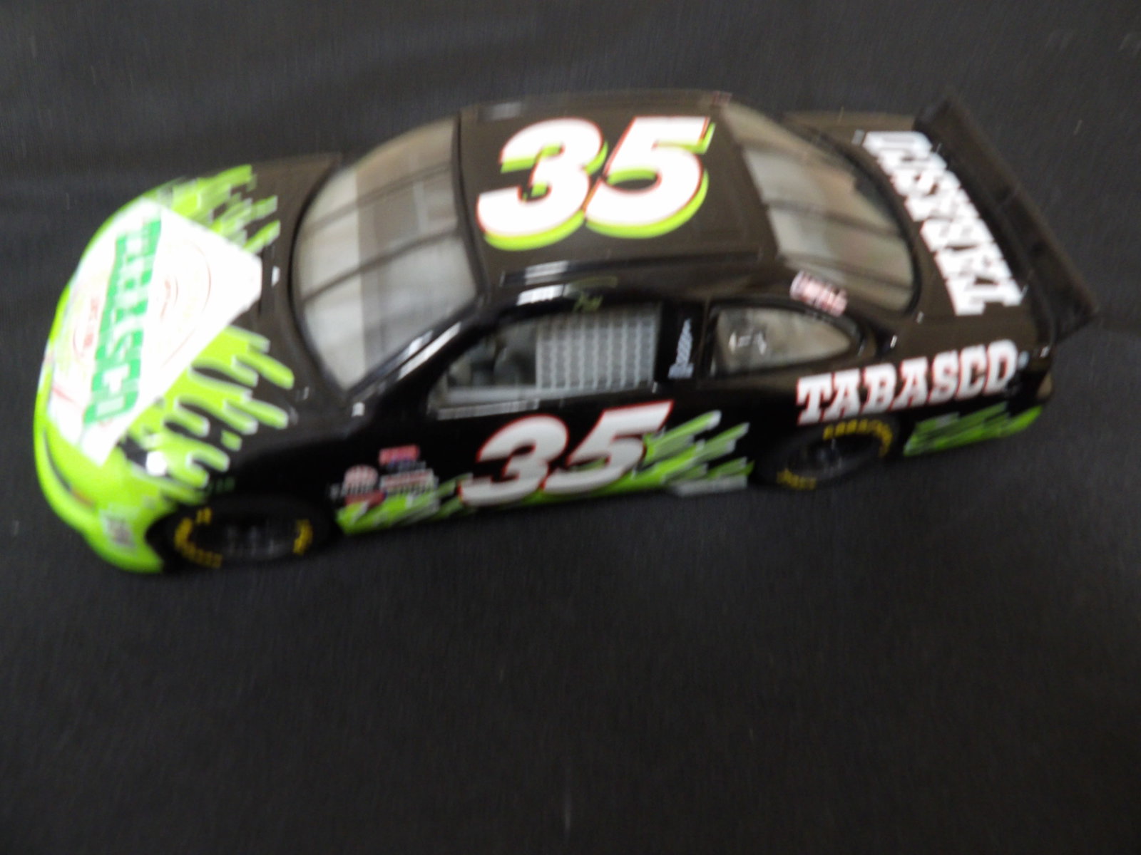 Racing Champions 1:24 diecast model of Todd Bodine's #35 Tabasco car: 7.8 inches length. We will inhouse ship items to you very affordable and efficient. Select self-arrange shipping.