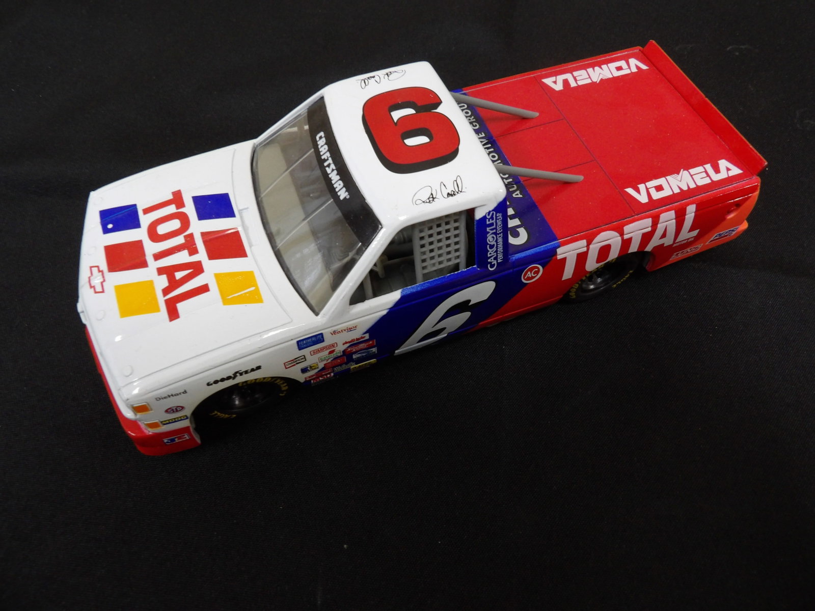 Racing Champions Rick Carelli #6 Total diecast truck: 8.4 inches length. We will inhouse ship items to you very affordable and efficient. Select self-arrange shipping.