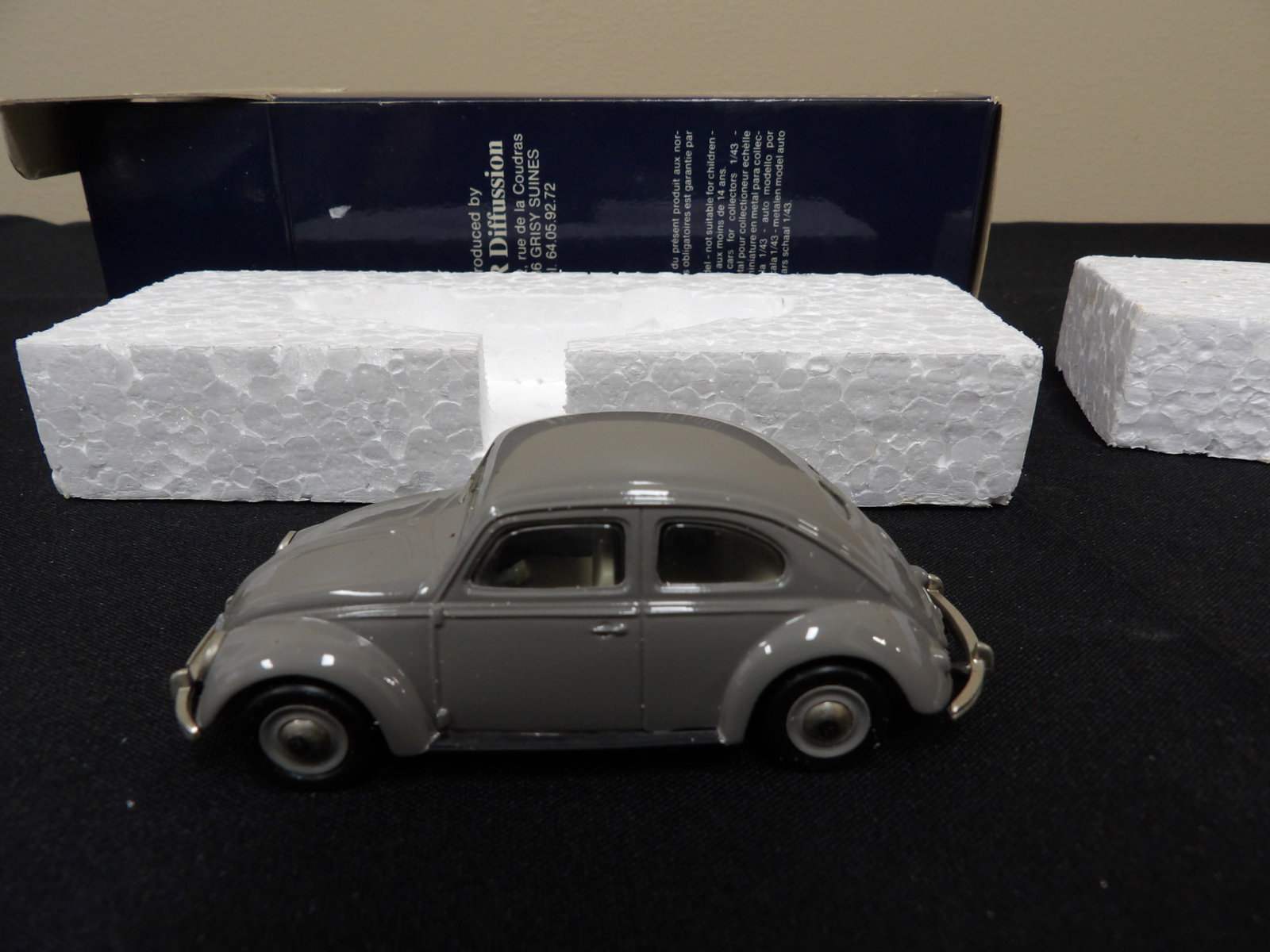 AMR Paris Diffusion Century 1949 Volkswagen in original box: 3.7 inches length scale car in 6.7 inches length box.