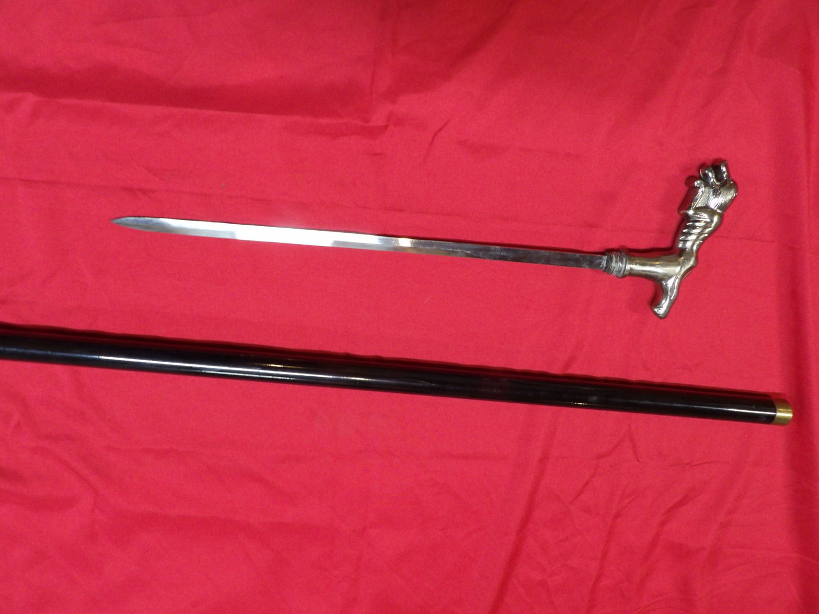 Jaguar handle sword cane - 3