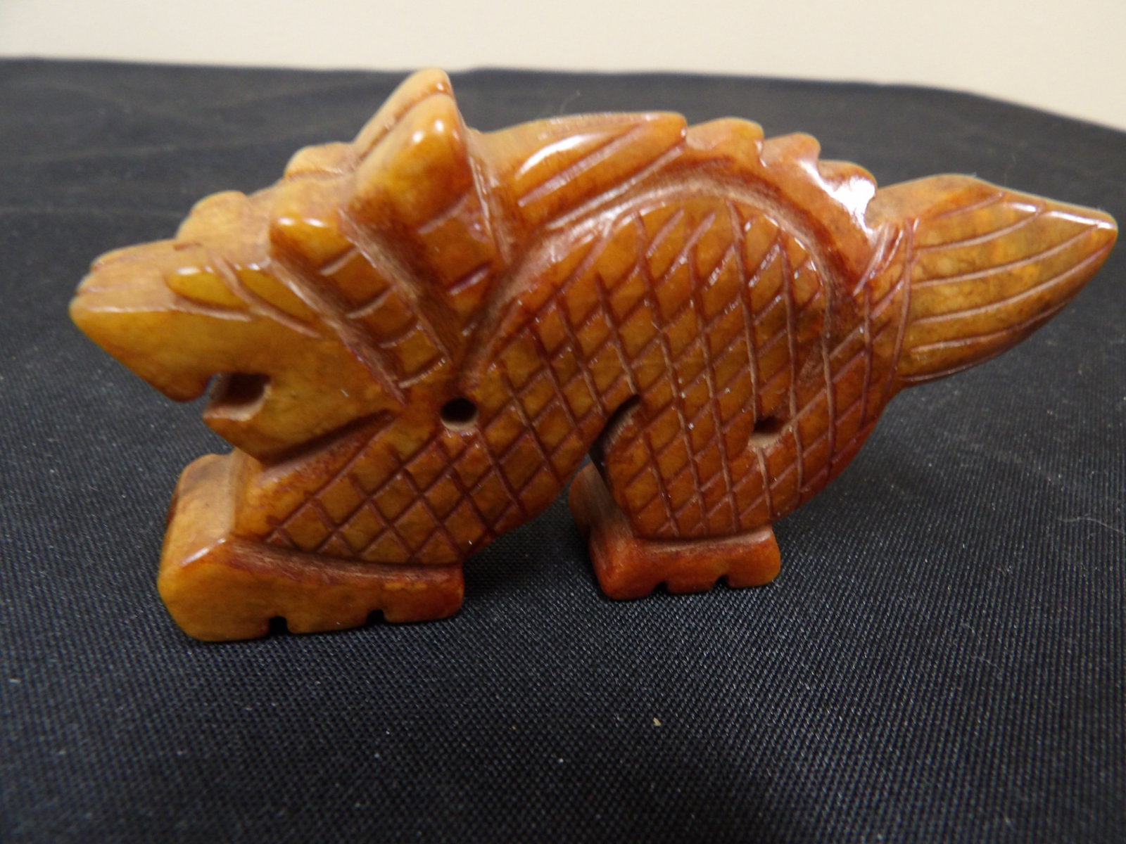 Chinese jade dragon carving - 2