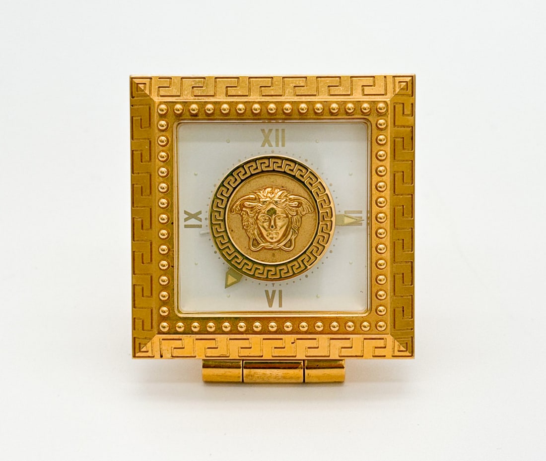 Rare Versace Medusa Travel Clock (1 of 5)