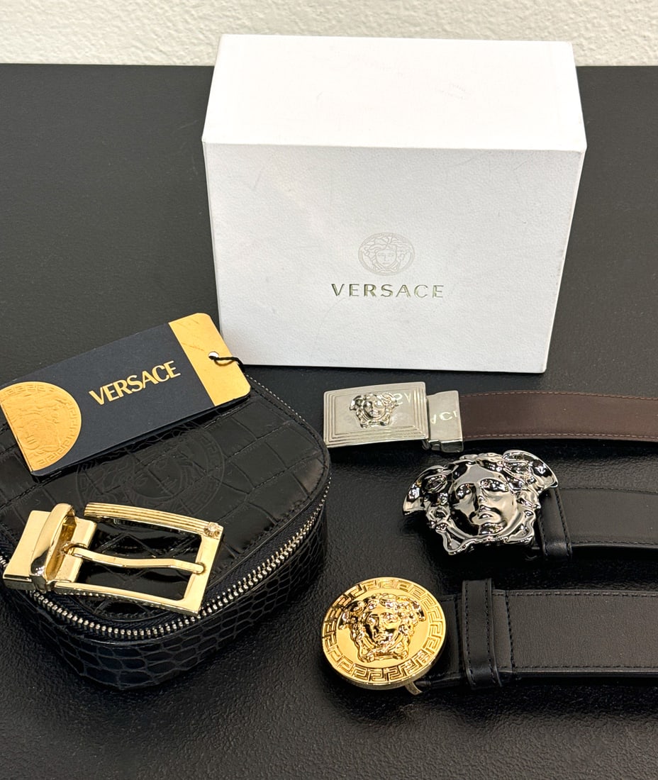 Three Versace Belts (1 of 5)
