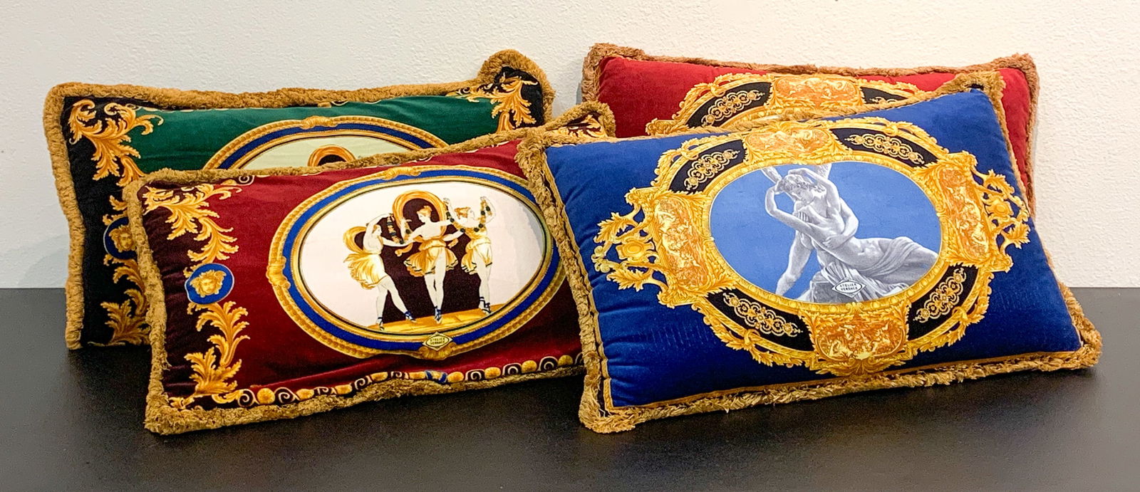 Four Versace Amore And Ballerina Pillows (1 of 8)