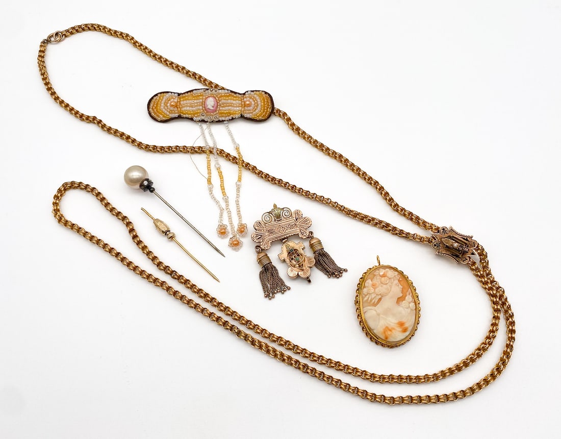 Victorian Jewelry Group Of Six (1 of 1)