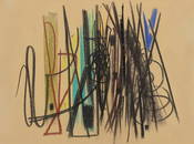 Untitled 1947 is a pastel drawing by Hans Hartung: No Reserve at all