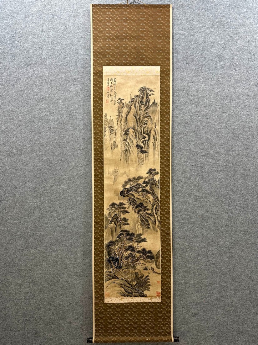 A fine landscape painting by Shi Tao (1 of 10)